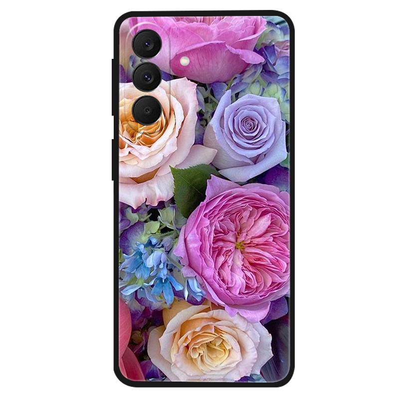For Samsung Galaxy A57 A37 5G Case Bumper Starry Sky Soft Silicone TPU Back Cover for Samsung A37 A57 Phone Case Cute Cat Cover