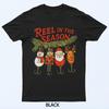 Reel In The Season Christmas Fishing Funny Hook Bass Fish T-Shirt