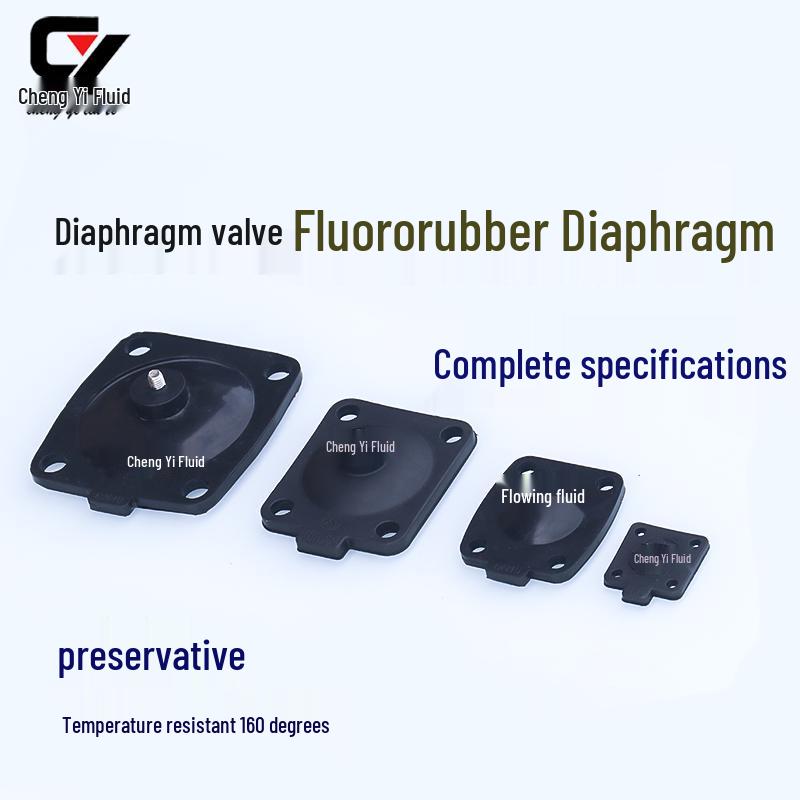 

High Temp & Corrosion Resistant FKM/FPM Rubber Diaphragm Valve Seal DN8-10