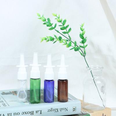 20 מ"ל פלסטיק ריק משאבת אף בקבוקי ריסוס מרסס אף ערפל למילוי חוזר