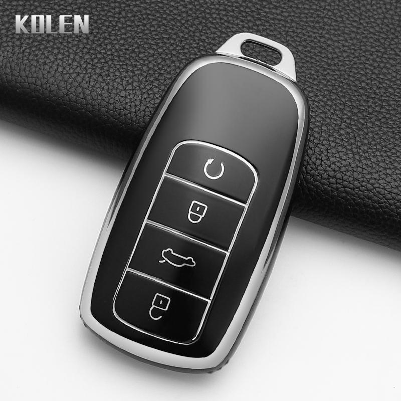 Fashion TPU Car Smart Key Case Cover for Chery Tiggo 8 Pro Tiggo 8plus New 5 Plus 7pro Chery Tiggo 7 Pro Max Omoda 5 C5 Keychain