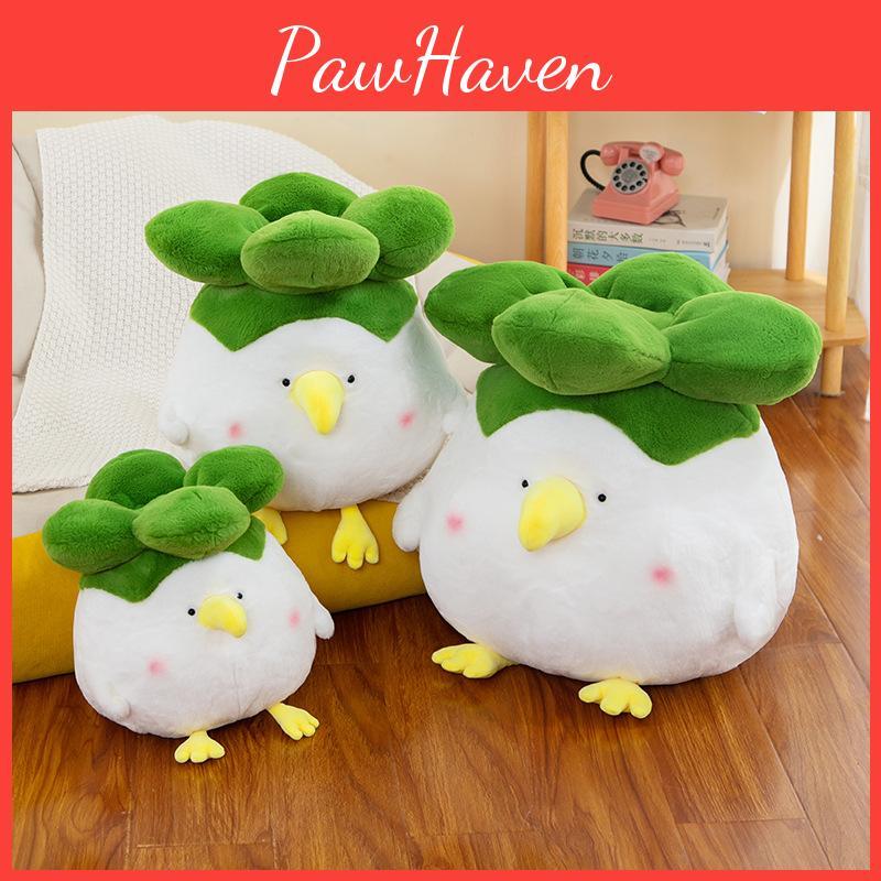Chicken Cabbage Plush Toy Animal Stuffed Doll Kids Birthday Gifts Decoration
