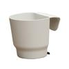 Flower Plant Pot Wall Mounted Planter Outdoor Flowerpot Basket for Balcony Fence X3UC