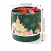 DIY Christmas Candy Box Cartoon Paper Mousse Cake Box New Dessert Case  for Xmas Party