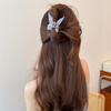 Clip De Mariposa Francesa, Clip De Pelo De Sirena, Accesorios Para El Cabello Retro En La Parte Posterior De La Cabeza