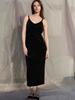 Sorry, Too Much Love Hollywood Ornament Velvet Dress_Black