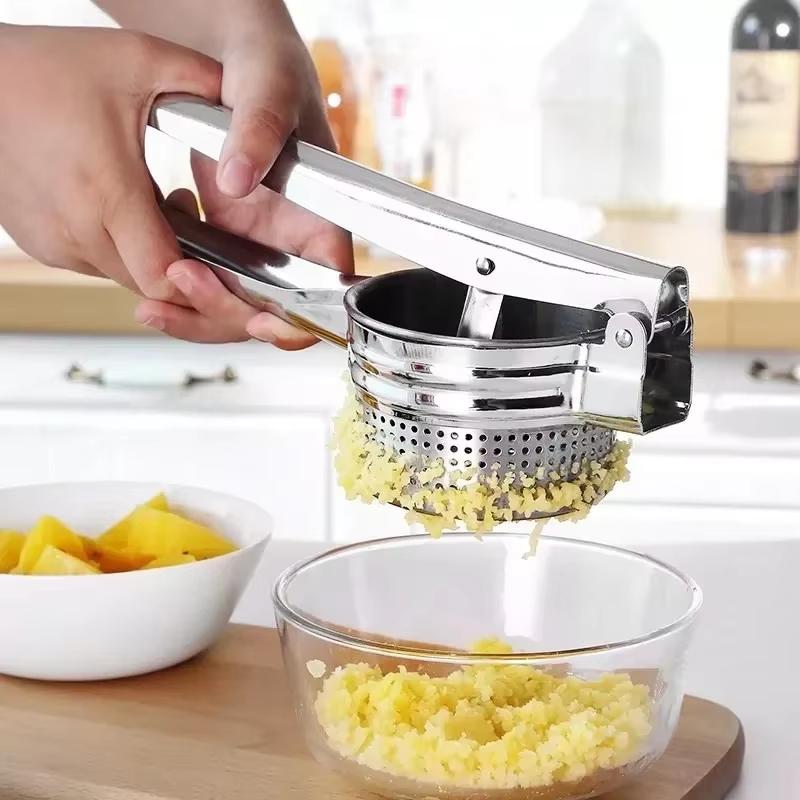 Stainless Steel Potato Ricer Masher Fruit Vegetable Press Juicer Crusher Squeezer Household Kitchen Cooking Tools