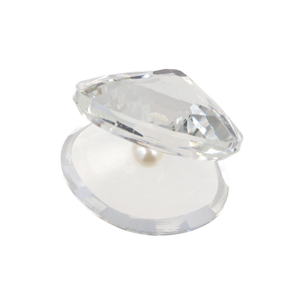Room Decor Exquisite Crystal Pearl Clam Artificial Unique Crystal Crafts Creative Desktop Ornament Bridesmaid