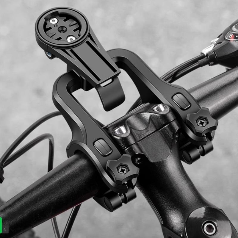 Bicycles Computer Camera Stem Brackets Extension Mount Handlebars Adjustable Holder for Cycling Bicycles Computer Mount