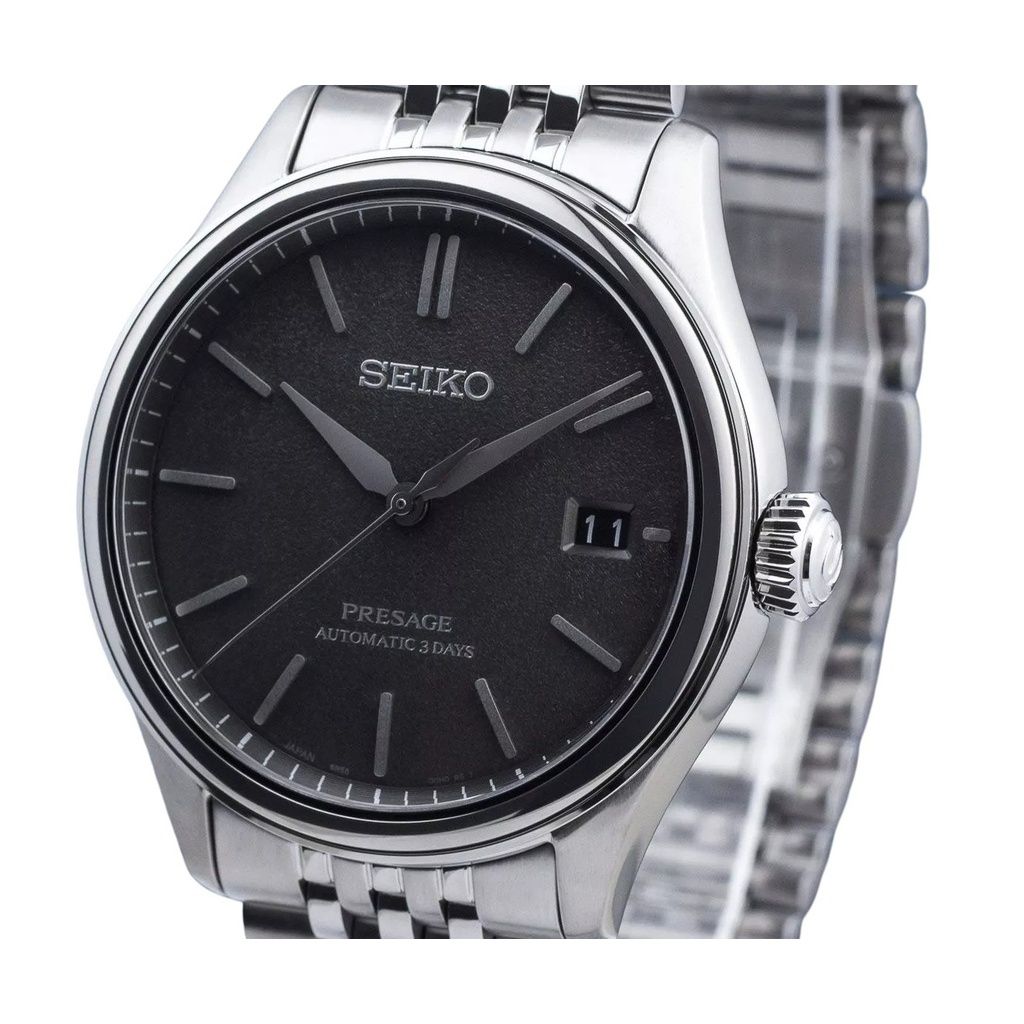 Seiko Presage Classic Sensaicha από ανοξείδωτο ατσάλι με πράσινο καντράν και αυτόματο SPB465J1 100M για άνδρες