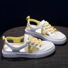 Women's Summer Mesh Casual Sports Sandals Soft Sole Non Slip Breathable Baotou Hollow Out Little White Shoes Casual Board Shoes