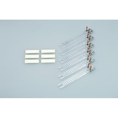 TOMIX 0735 יחידת תאורת פנים סט C 6 מידה N רכבת מודל ב (לד לבן, יחידות) (המניה)