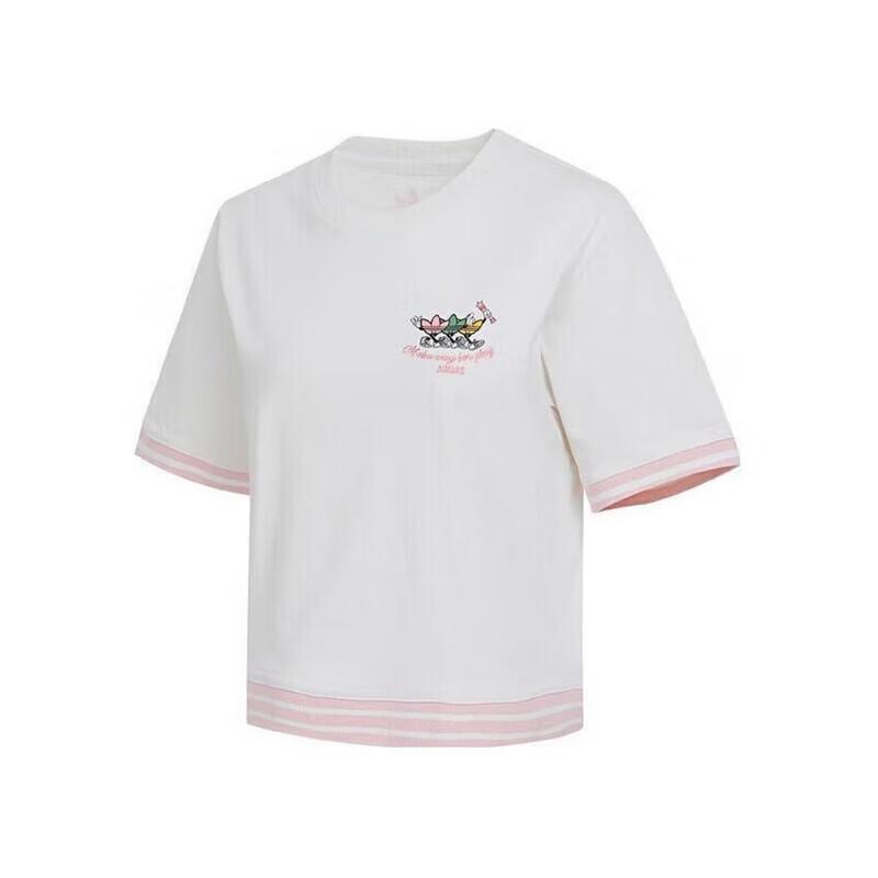 Adidas Girls  JG Crop Tee T-shirt JV5290 164