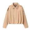 European and American style, new women's clothing, fashion bomber jacket, bat sleeve zipper casual top