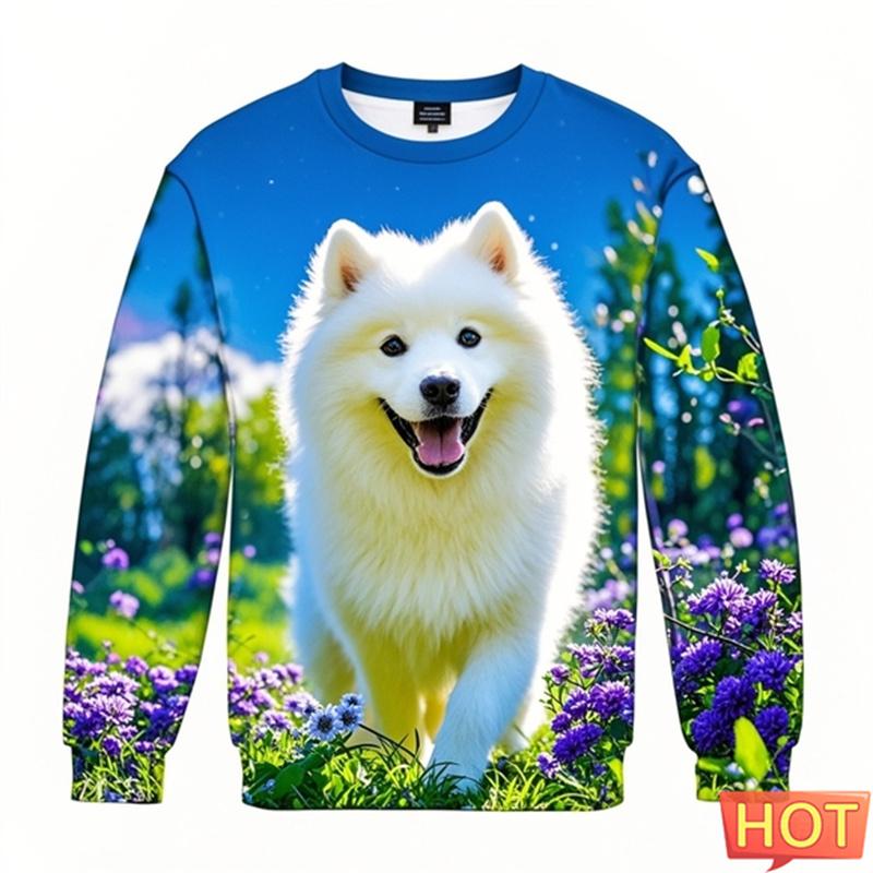 

Самоанський Новий Надходження Худі та Світшоти Чоловічий Одяг 3D Принтований Оверсайз Вуличний Одяг Спортивний Одяг Милий Пуловер Дитячий Круглий Виріз Довгий Рукав 4XL