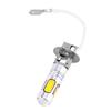 2 Pack H3 LED Fog Light Bulbs 12V 7.5W Yellow Sup  Bright 5730 SMD En Gy Saving     Lasting Anti-Vibration Safe for Cars Trucks SUV