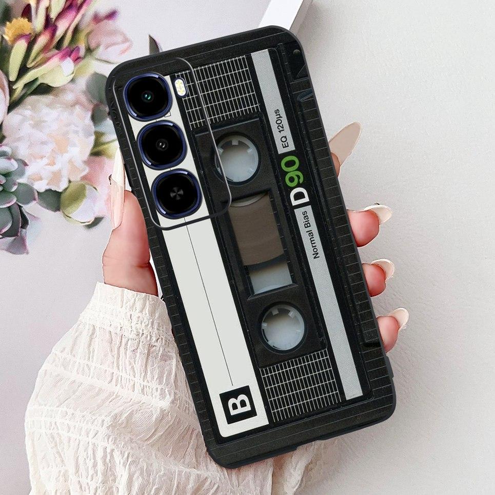 Cool Dragon Lion Tiger Cartoon 2D Printed Pattern Casing For Itel City 100 City100 Case Soft Silicone Black Back Cover Landscape