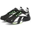 Reebok Intv 20 Mesh Comfort Daily Low-Top Lifestyle Casual Shoes, Unisex Black White Green FX2135