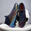 Men Football Boots Long Spikes High Ankle Soccer Shoes AG/TF Kids Outdoor Grass Cleats Soccer Boots Training Sport Football Shoes