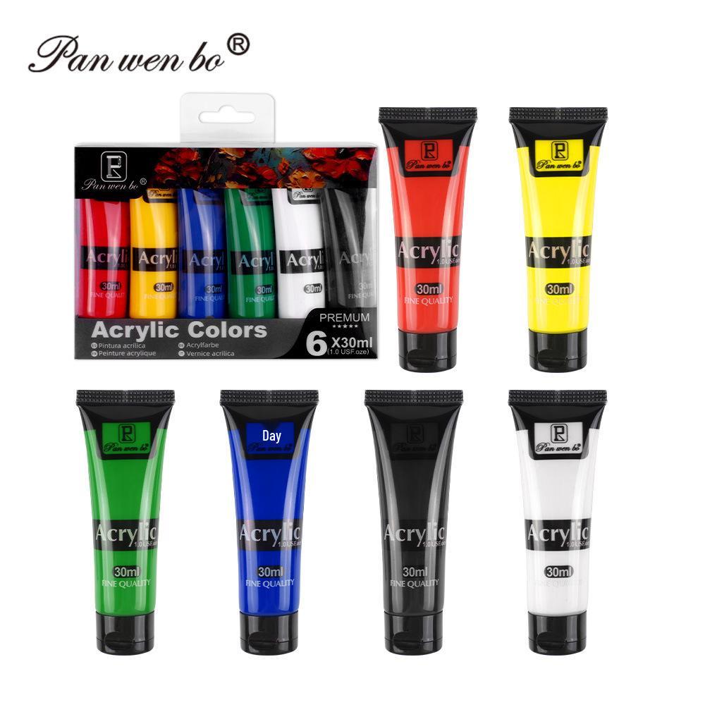 25ml Acrylic Paint Set for Textiles, Glass, and Watercolor Art Projects