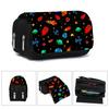 Pencil Case High Capacity Waterproof Double-layer Cartoon Flip Starry Sky Astronaut Pen Bag School