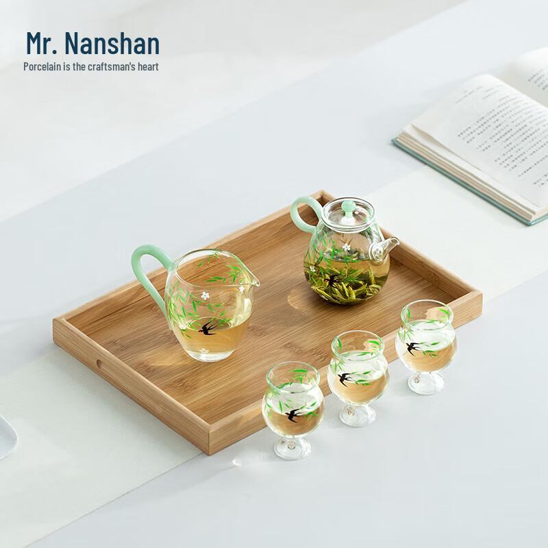 Nanshan Mr. Chinese Style Glass Tea Set