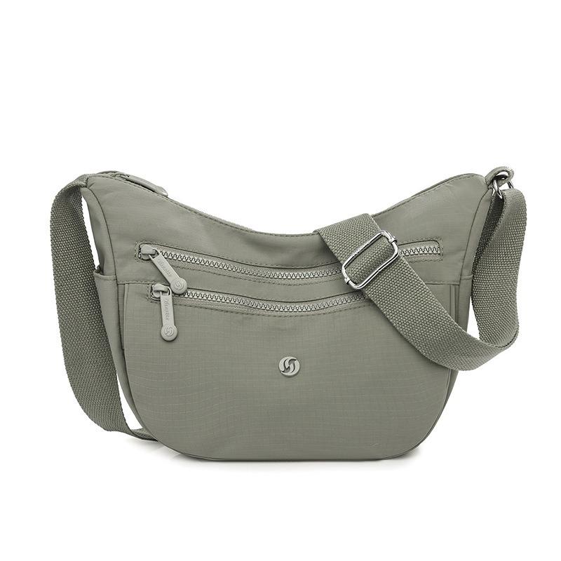 Crossbody Shoulder Bag New Women's Nylon Cloth Fashion Casual Bag Multi-layer Large-capacity Medium Mother Bag