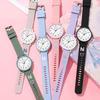 Cartoon Animation Student Watch Candy Color Waterproof Silicone Watch Small Fresh Junior High School Quartz Watch