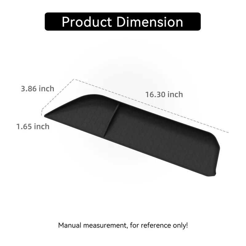 Co pilot Dashboard Storage Box Car Tray Silicone Organizer Accessories Tidying For Toyota RAV4 2026 Left Drive US Version