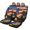 Car Seat Cover Set Designed For American Camping, Suitable For Most Vehicles. Stylish And Personalized, These Comfortable Covers