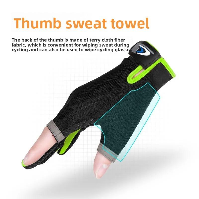 Outdoor Fishing Gloves Men With Breathable Polyester And Sun Protection For Hiking And Sports