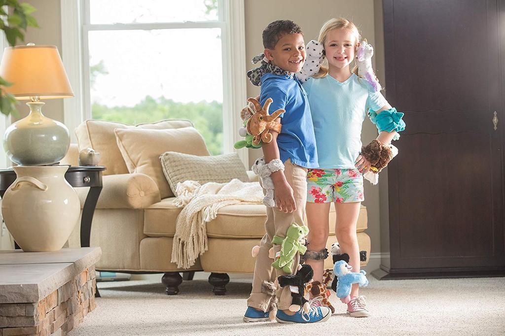 Animal de pluș îmbrățișabil, Animal de pluș, Brățară slap, Huggers Jucărie Cadou Mare Alb [Wild Republic] (Marele Rechin)