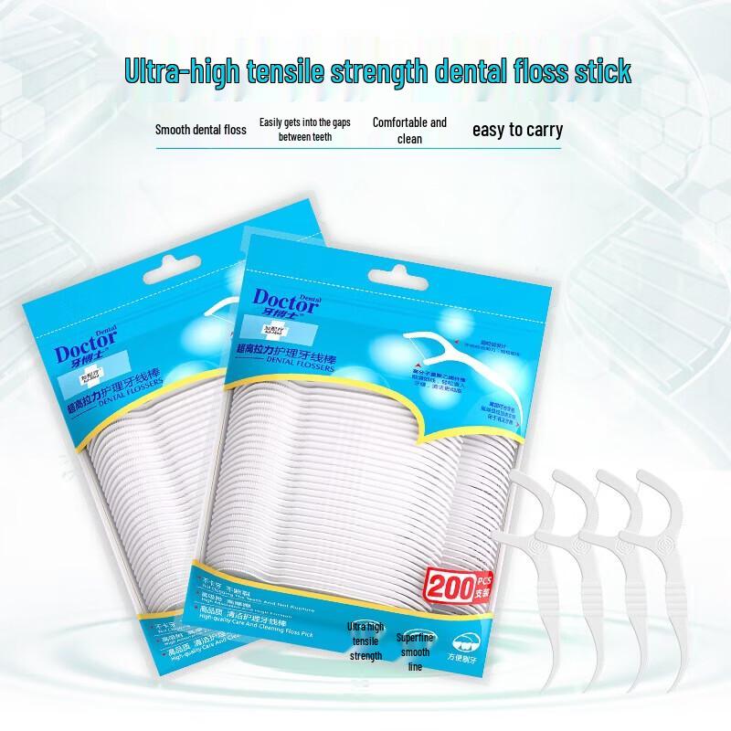 Dr. Tooth Deep Clean Dental Floss Picks