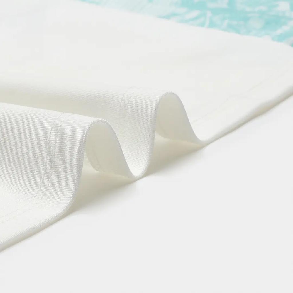 Fila X M.C. ESCHER Heritage Collection Fashion Casual Versatile Short Sleeve T-Shirt Women Tops Cloud-White F11W538103F-WT