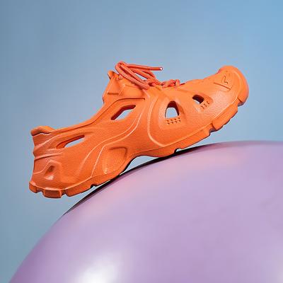 Neue hochelastische EVA-Plateau-Gartenschuhe für drinnen und draußen, Strandschuhe
