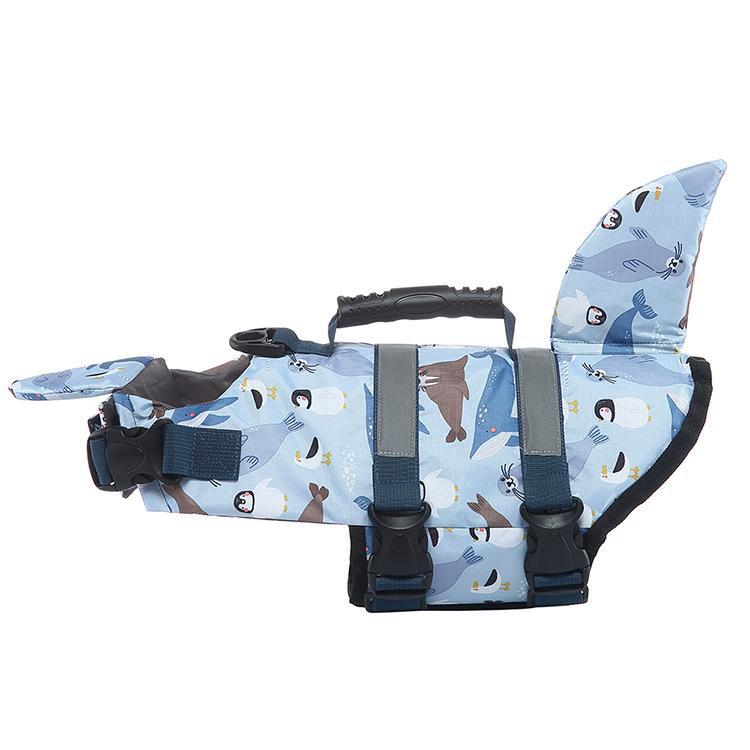 

Спасательный жилет MEIQIPET для собак, защищающий от утопления, светоотражающий, купальный костюм Small (S)