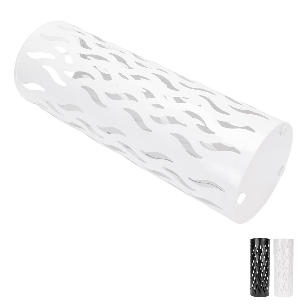 Metal Round Umbrella Holder for Entryway Umbrella Organizer S Shaped Hollow Out for Home Office Hote