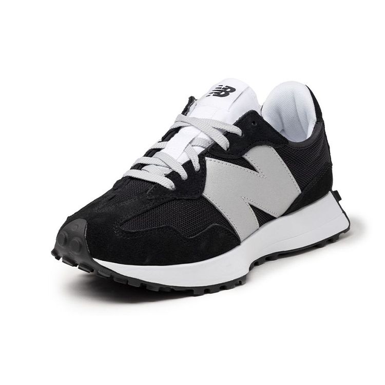 New Balance 327 Sneakers Unisex Argento Metallizzato Nero MS327MM1