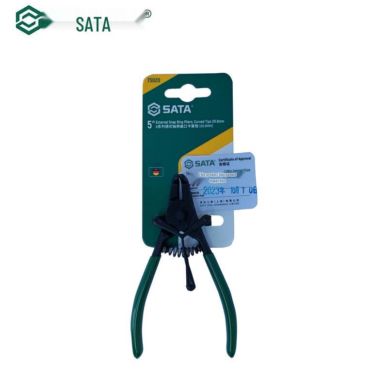 SATA G-Series Bent Internal Circlip Pliers 5