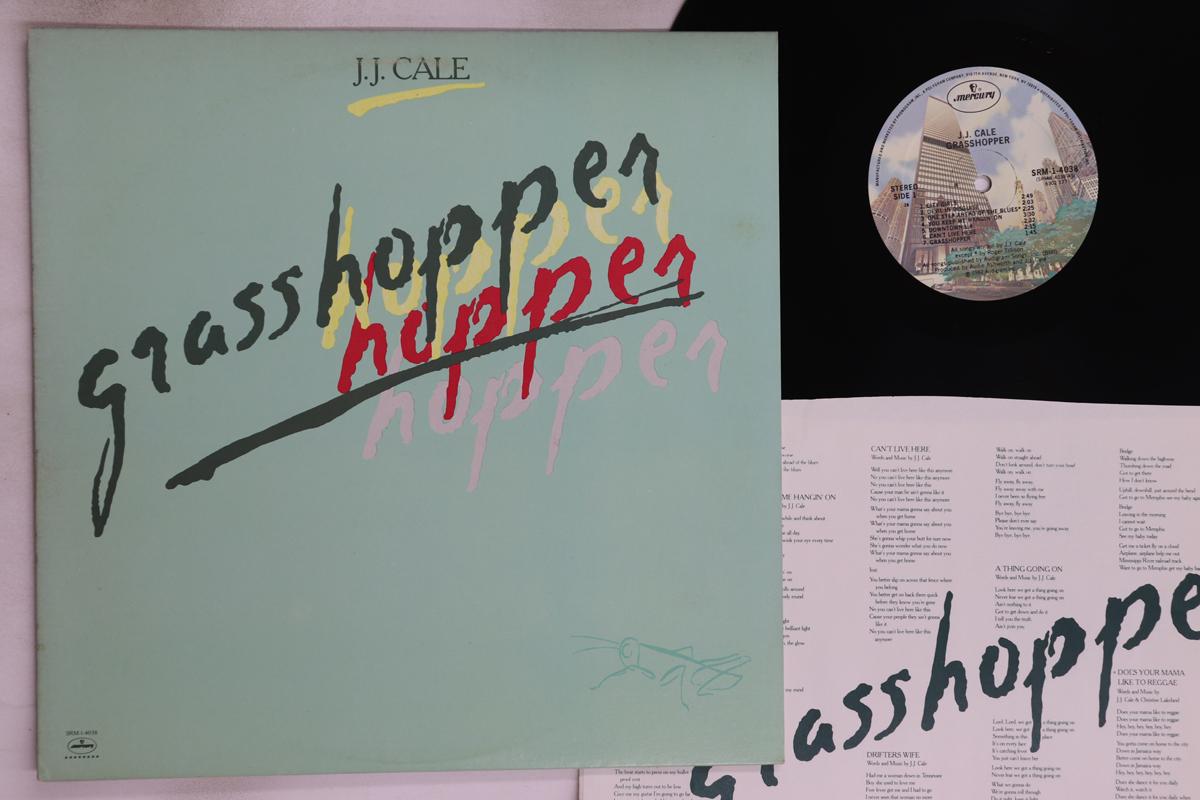 

LP Record JJ CALE - Grasshopper SRM14038 MECURY 1982 US Rock Used