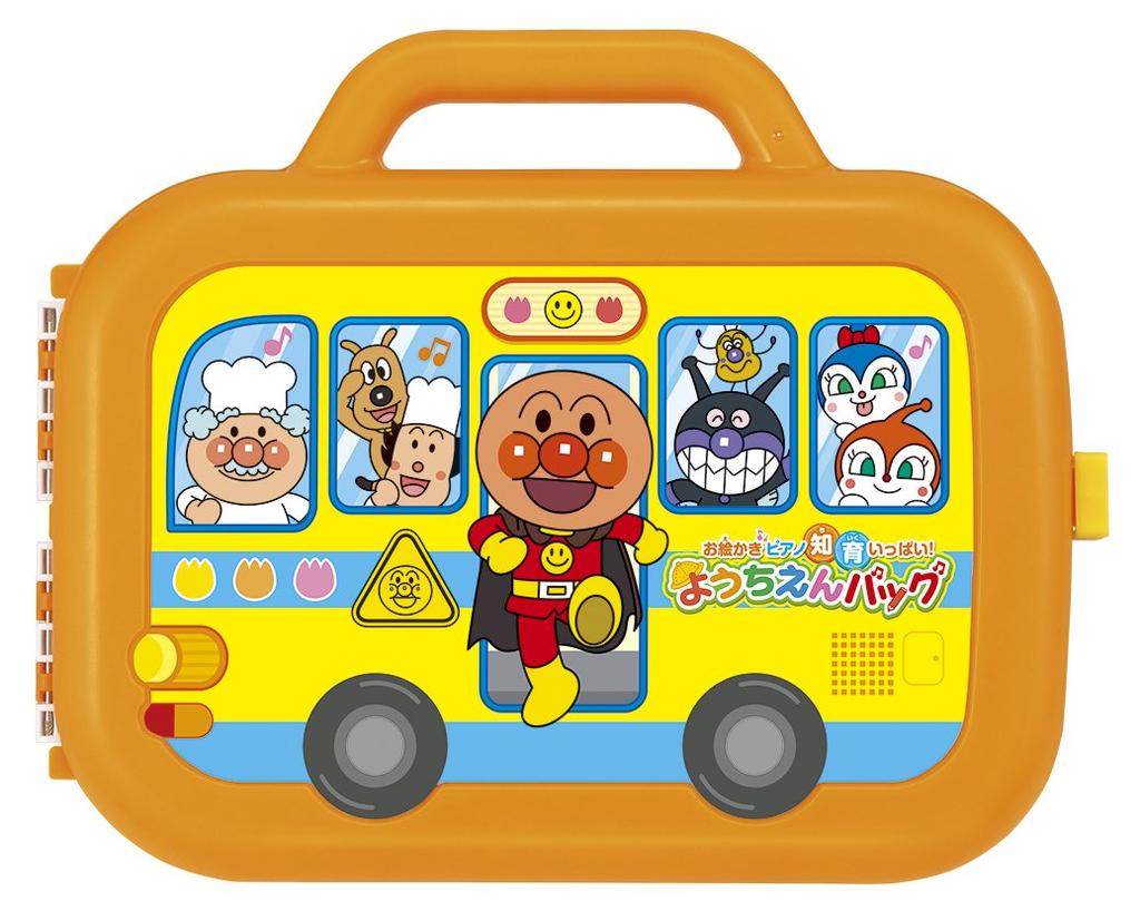 Joy Palette Anpanman Drawing Piano Educational Kindergarten Bag (JOYPALETTE) Lots!