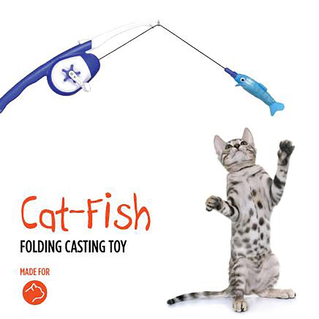 L'chic Cat Fishing Toy