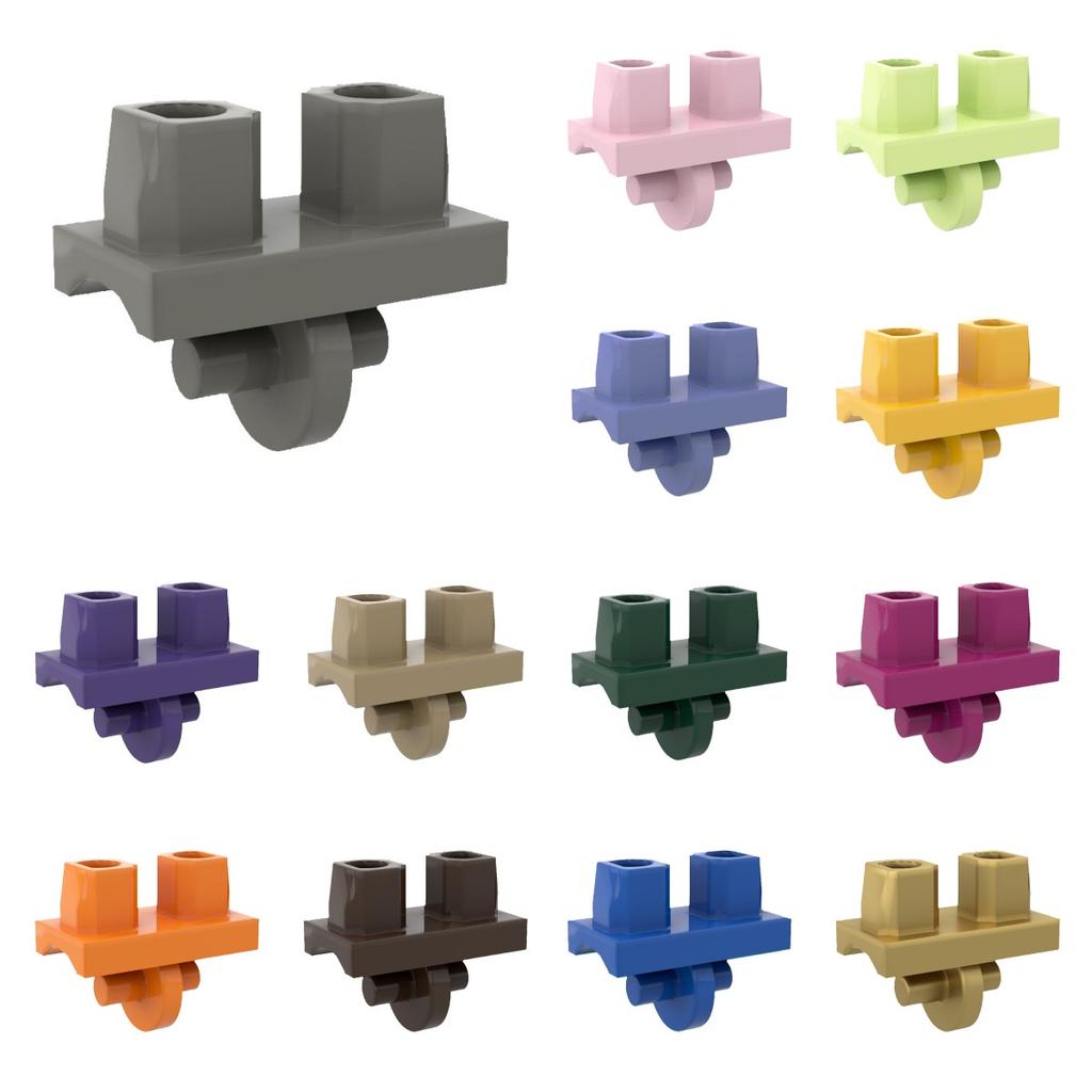 10pcs  DIY MOC For 970 Building Block Figures Parts For Body Part Hips