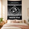 Chicago White Sox Tapestry Highquality for Decorating Living Room Bedroom Dorm Walls Ideal As Bedroom Wallart Orholiday Gift