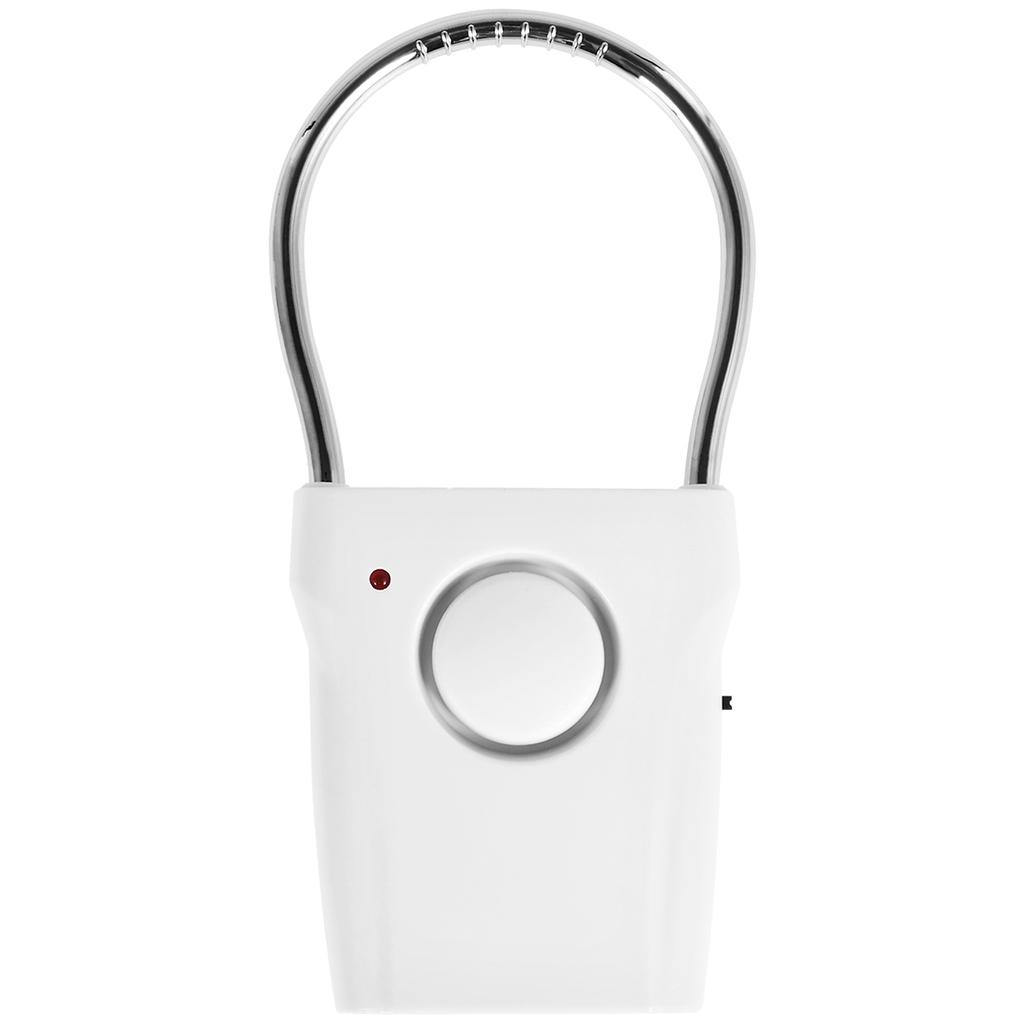 Smart Door Handle Alarm 110dB Touch Sensor Door Handle Alarm Adjustable Portable Window Alarm Ultra-Slim Detector for Travel