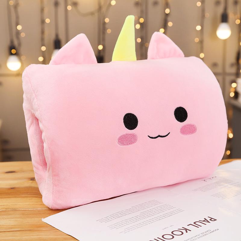 Plush Hand Warmer Pillow Cushion for Office, Dorm, or Classroom