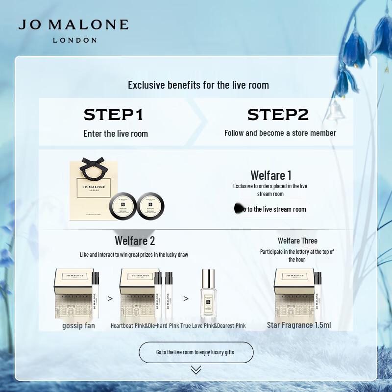 Jo Malone Wild Bluebell Scent Diffuser 165ml