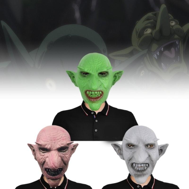 Terrifying Goblin Mask Full Face Costume Headpiece Perfect For Halloween Parties And Events