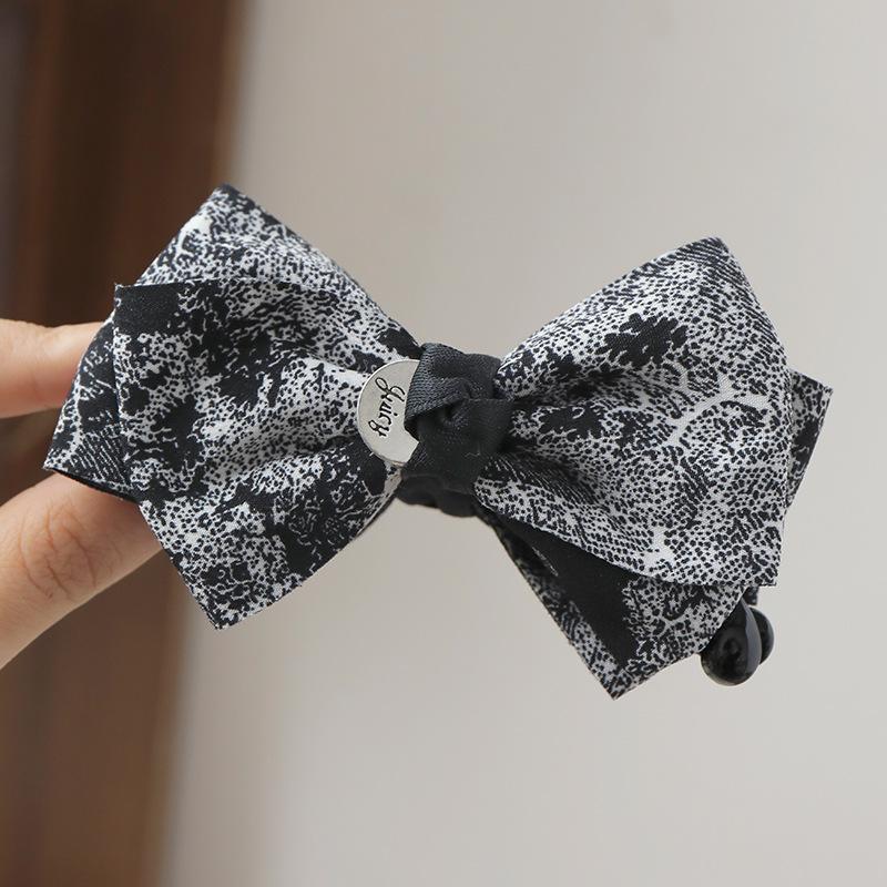 

1pc National style grab clip, vertical clip, high ponytail twist clip, hair clip at the back of the head, antique style headwear