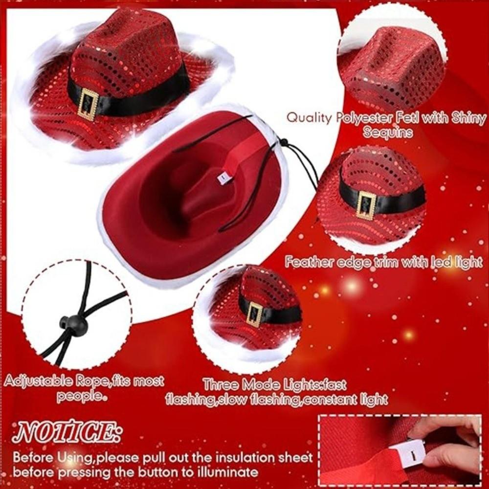 Großer Fischerhut Plüsch Fischerhut Mode Weihnachtskarte Cowboyhut Feier